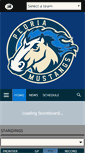 Mobile Screenshot of peoriamustangs.com